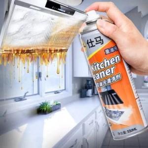 Multipurpose Bubble Foam Cleaner Kitchen Cleaner Rinse-free Spray Heavy Oil, Stubborn Grease Stain & Grime Remover Chimney Cleaner